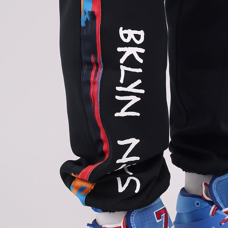 мужские черные брюки Nike Brooklyn Nets Thermoflex Sweatpants CU0611-010 - цена, описание, фото 4